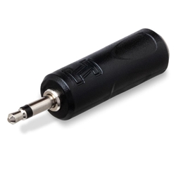 Hosa 1/4 in TS to 3.5 mm TS Adapter