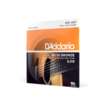 D'Addario EJ10 Bronze Acoustic Strings, Extra Light, 10-47