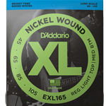 D'Addario EXL165 Regular Light Top/Medium Bottom, Long Scaled, XL Nickel Bass Strings