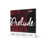 D'Addario Prelude Bass Single Strings, 3/4 Size, Medium Tension