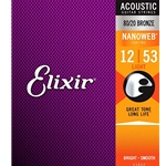 Elixir 80/20 Bronze Light Acoustic Strings 13-56