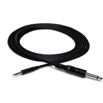 Hosa Mono Interconnect Cable 1/4in TS to 3.5mm TRS