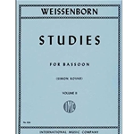 Weissenborn Studies for Bassoon Vol 2 Bassoon