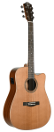 Teton Dreadnought Solid Cedar Top Mahogany Back/Sides