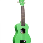 Amahi Penguin Soprano Ukulele Green