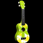 Amahi Green Flower Design Soprano Ukelele