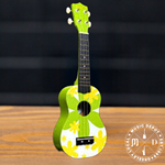 Amahi Green Flower Design Soprano Ukulele