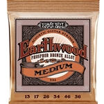 Ernie Ball Earthwood Medium Acoustic Strings 13-56