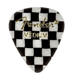 Fender 1980351302 Medium Checker Picks 12 Pack