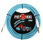 Pig Hog Cables Pig Hog PCH20DB Instrument Cable. 20' Daphne Blue