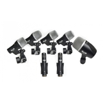 CAD Audio STAGE7 7-piece Drum Microphone Pack - three D29, two C9,
One D19, one D10