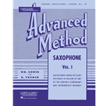 Rubank Advanced Method, Saxophone Volume 1 Sax