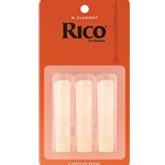 D'Addario Rico Clarinet Reeds, 3 Pack