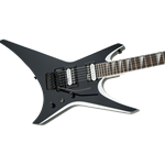 Jackson JS Series Warrior JS32, Amaranth Fingerboard, Black with White Bevels
