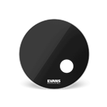 Evans EQ3 Black Bass Reso 22 Inch