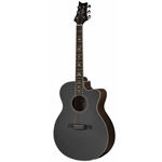 Paul Reed Smith SE A20 Angeles Acoustic Guitar - Black Gloss Top, Satin Back