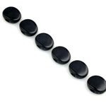 Allparts Plastic Ivak Buttons Black (Clearance)