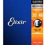 Elixir Nickel Plated Steel Electric Guitar 12-String Set 10-46