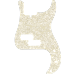 Fender 13- Hole Multi-Ply Modern-Style Precision Bass® Pickguard (Clearance)