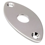 Allparts Football Jackplate - Nickle (Clearance)