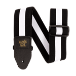 Ernie Ball Comfort Stretch Guitar Strap/Bass Strap - Racer White