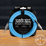 Ernie Ball Flex Instrument Cable Straight/Straight 10ft - Blue