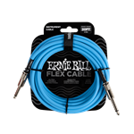 Ernie Ball Flex Instrument Cable Straight/Straight 20ft - Blue