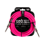 Ernie Ball Flex Instrument Cable Straight/Straight 20ft - Pink