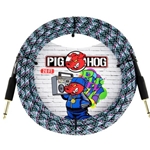 Pig Hog  Instrument Cable - Blue Graffiti