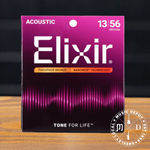 Elixir Phosphor Bronze Light Acoustic Strings 13-56