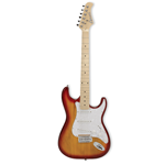 Amati F-Series Double-Cutaway 6 String Electric Guitar - Cherry Sunburst