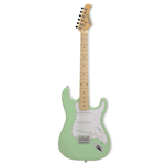 Amati F-Series Double Cutaway 6 String Electric Guitar - Lagoon Green
