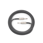 D'Addario Braided Instrument Cable - Grey