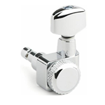 Fender Locking Tuner, Schaller Lefty, High E,B, & G Keys - Chrome - 1 Each