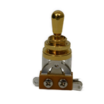 Allparts Short Toggle Switch - Gold / Single Item