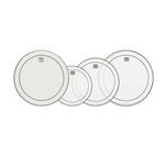 Remo Pinstripe Clear Tom Drum Head 3-Pack