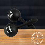 Rhythm Tech Maracas - Mini - True Color Fiber - Black