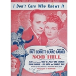 1944 - I Don't Care Who Knows It - Nob Hill
