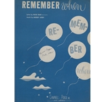 1945 - Remember When