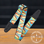 Levys Tasty Grooves Hot Dogs Poly Guitar Strap
