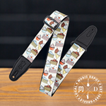 Levys Tasty Grooves - Cake and Ice Cream - Poly Guitar Strap