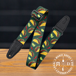 Levys Tasty Grooves - Green Taco Time - Poly Guitar Strap