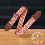 Levys 2" Polyester Guitar Strap - Hex Pattern