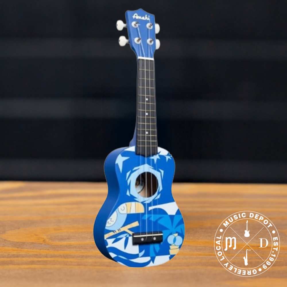 バイオリン一式 cardinal strings Tokyo Anno Music Depot LLC - Amahi Penguin Shamrock Green Soprano Ukulele