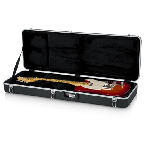 Deluxe ABS Electric Guitar Case - Textured Gray | CNZ Audio
