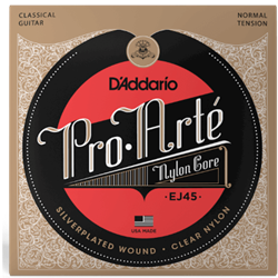 D'Addario EJ45 Pro-Arte Nylon Classical Guitar Strings, Normal Tension