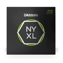 D'Addario NYXL 45-105 Regular Light Top/Med Bottom, Long Scale Bass Strings