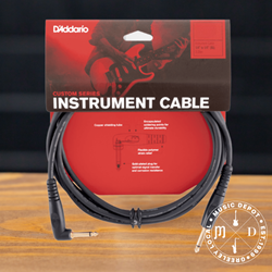 D'Addario Custom Series Instrument Cable,  Right Angle