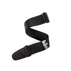 D'Addario The Beatles Black Polypropylene Guitar Strap
