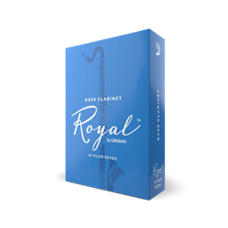 Rico Royal Bass Clarinet Reeds, 10-pack